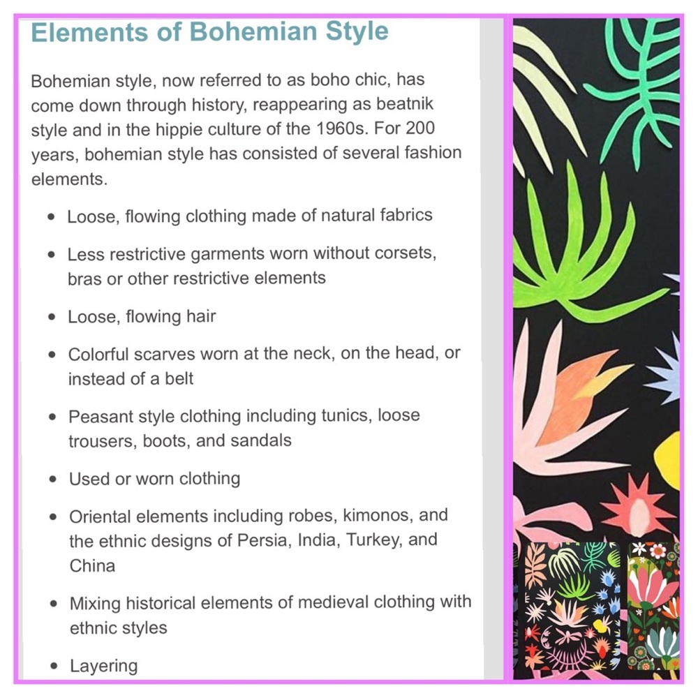 Bohemian Style Guide - Picture 2 of 3